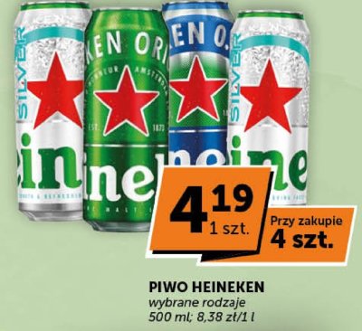 Piwo Heineken promocja w ABC