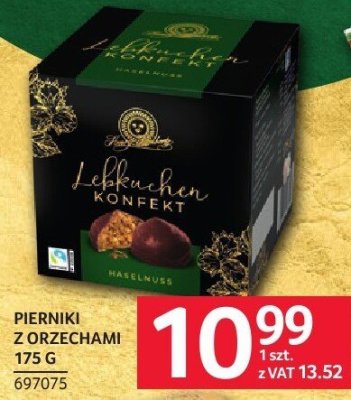 Pierniki z orzechami 175 g promocja w Selgros