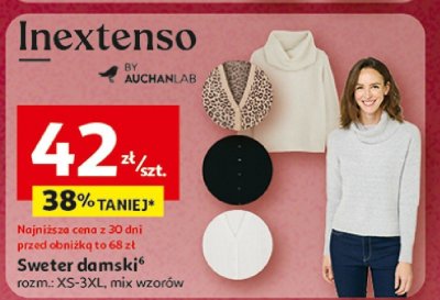 Sweter promocja w Auchan