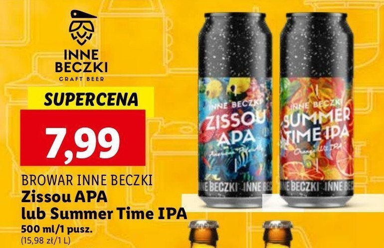 Piwo INNE BECZKI SUMMER TIME IPA promocja