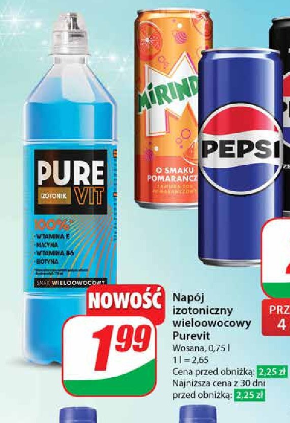 Napoj Pure vit promocja