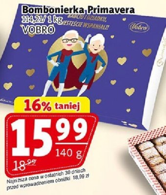 Bombonierka Primavera VOBRO promocja w Prim Market