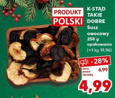 Susz owocowy K-STAD TAKIE DOBRE promocja w Kaufland