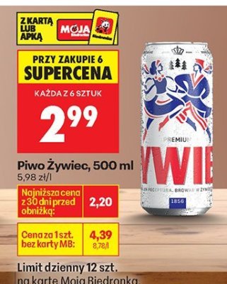 Od poniedziałku, Z ladą tradycyjną, strona 68 promocja w Biedronka