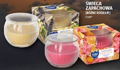 Świeca zapachowa (różne rodzaje) promocja w Arhelan