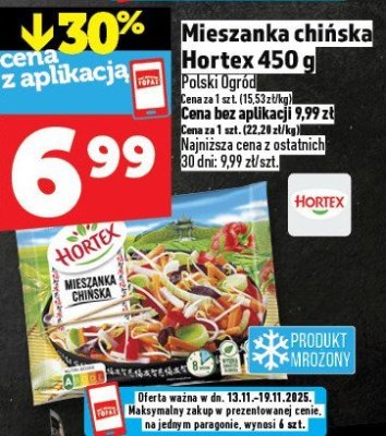 Mieszanka chińska Hortex promocja w TOPAZ