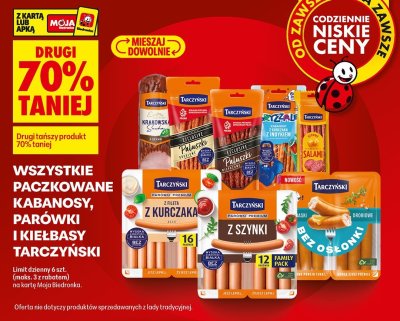 Kabanosy Tarczyński promocja w Biedronka