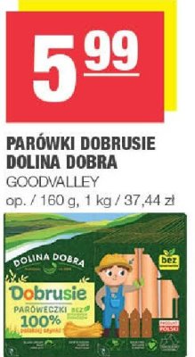 Parówki dobrusie Dolina Dobra GoodValley promocja w SPAR