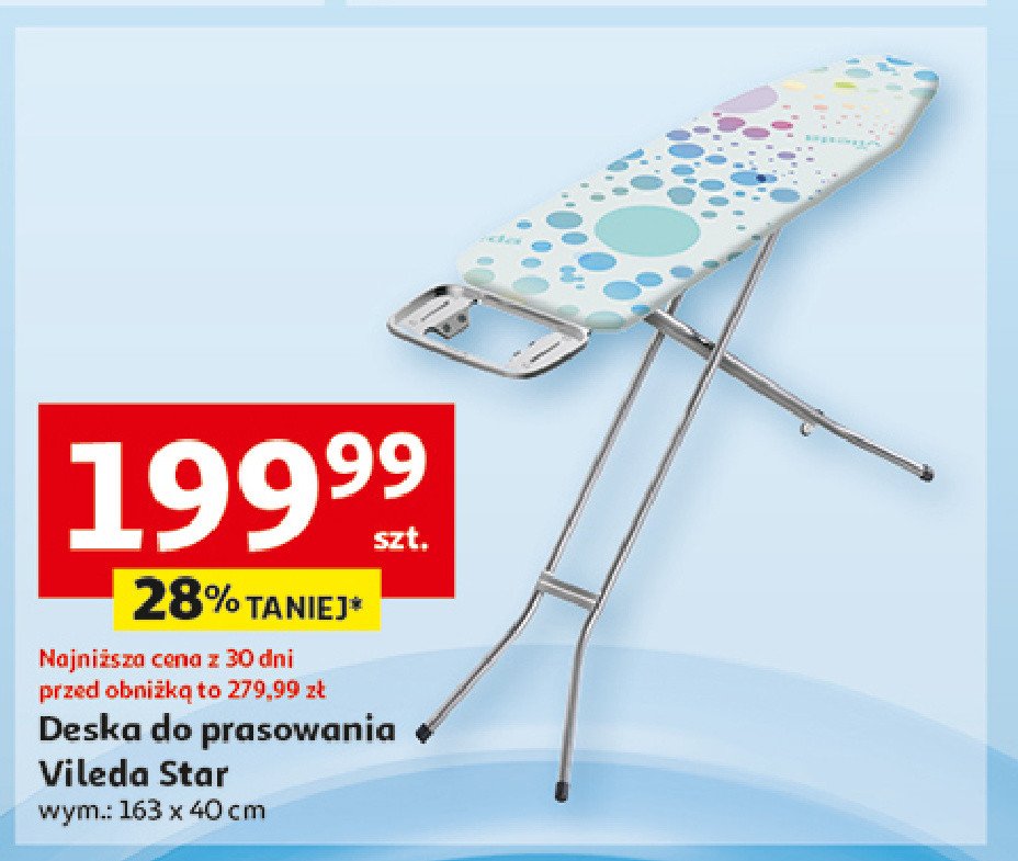 Deska do prasowania star plus Vileda promocja