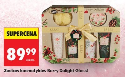Zestaw kosmetyków Berry Delight Glossi promocja w Biedronka