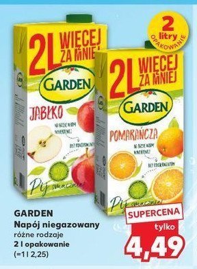 Nap贸j pomara艅czowy Garden promocja
