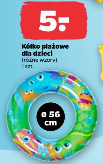 Koło dmuchane śr. 56 cm promocja w Netto