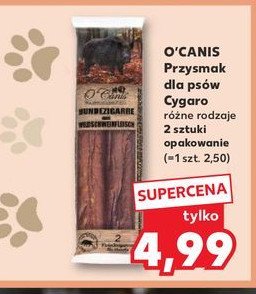 Przysmak dla psa O'canis promocja