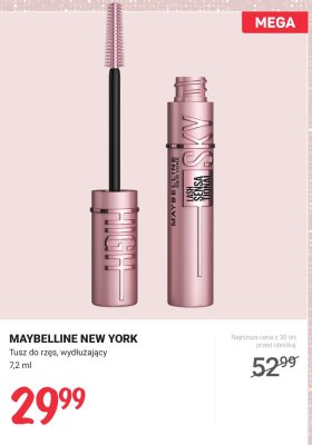 Tusz do rzęs wydłużający  promocja w Rossmann