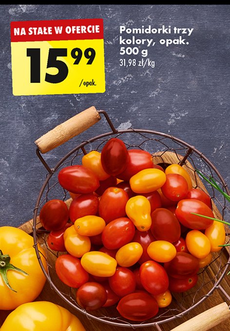 Pomidory mix kolorów promocja