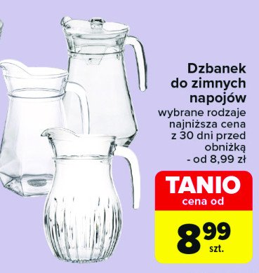 Dzbanek szklany promocja