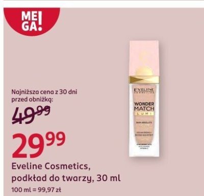 Podk艂ad do twarzy promocja w Rossmann