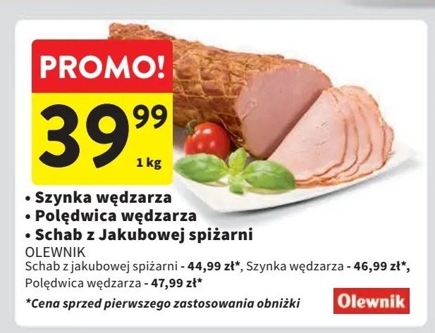 Schab z jakubowej spiżarni Olewnik promocja