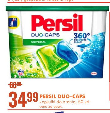 Kapsułki do prania universal 360 complete clean Persil promocja