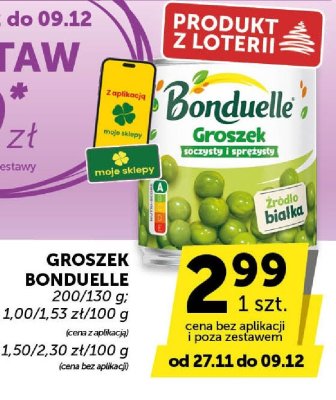 Groszek Bonduelle promocja w ABC
