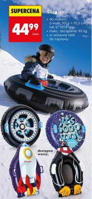 Ślizg dmuchany promocja w Biedronka