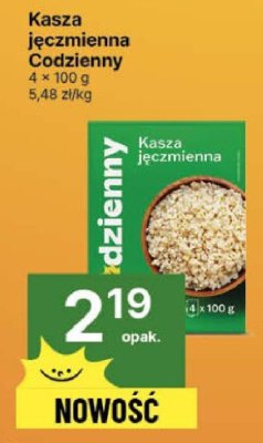 Kasza jęczmienna Codzienny promocja w Delikatesy Centrum