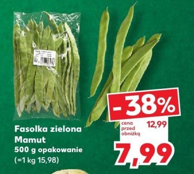 Fasolka zielona 500 g promocja w Kaufland