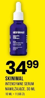 INTENSYWNE SERUM SKINIMAL NAWILŻAJĄCE 10 ML promocja w Drogerie Natura