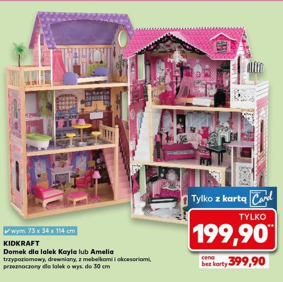 Domek dla lalek amelia Kidkraft promocja