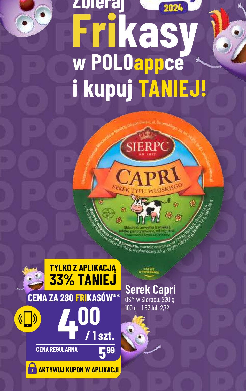 Serek Sierpc capri promocja