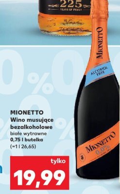Wino musujące bezalkoholowe białe wytrawne promocja w Kaufland