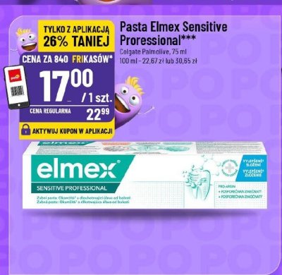Pasta Elmex Sensitive Professional promocja w POLOmarket