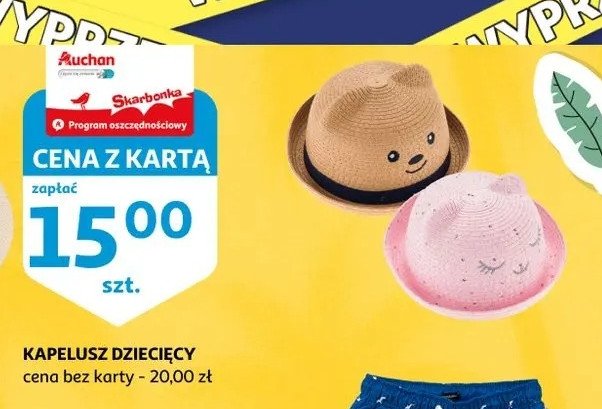 Kapelusz dziecięcy promocja