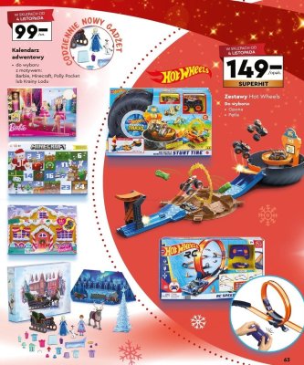 Kalendarz adwentowy Barbie promocja w Biedronka