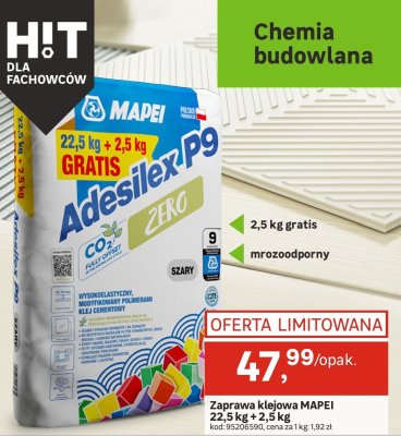 Zaprawa klejowa MAPEI 22,5 kg + 2,5 kg promocja w Leroy Merlin