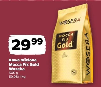 Kawa mielona Mocca Fix Gold promocja w Netto