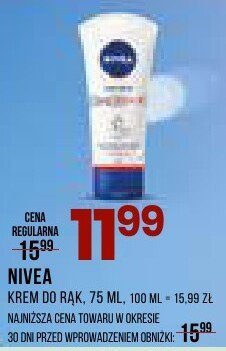 Krem Nivea do rąk, 75 ml promocja w Drogerie Natura