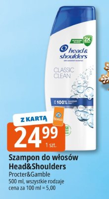 Szampon do włosów Head&Shoulders Procter&Gamble promocja w Leclerc