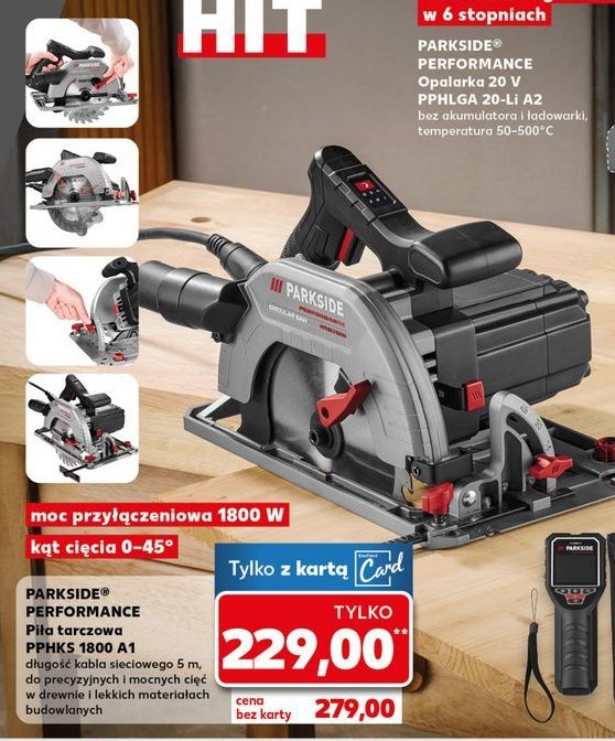 Piła tarczowa 20 v Parkside promocja w Kaufland