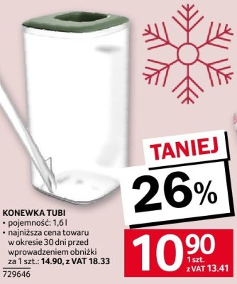 Konewka Tubi promocja w Selgros