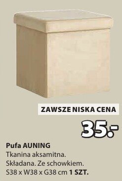 Pufa AUNING promocja w Jysk