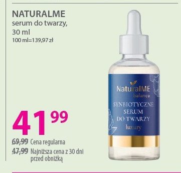 Serum do twarzy balance Naturalme promocja