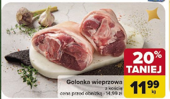 Golonka wieprzowa z kością promocja