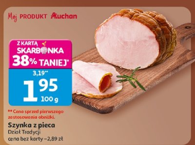 Szynka z pieca, Dział Tradycji promocja w Auchan