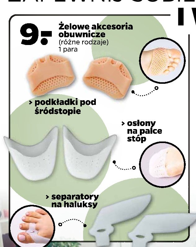 Separatory na haluksy promocja