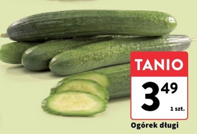 Ogórek długi 1 szt. promocja w Intermarche