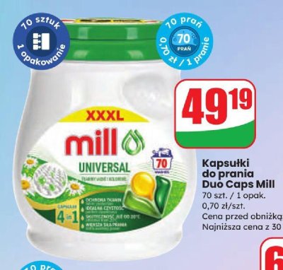 Kapsułki do prania Duo Caps promocja w Dino