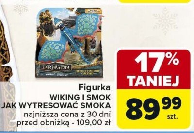 Figurka WIKING I SMOK JAK WYTRESOWAĆ SMOKA promocja w Carrefour