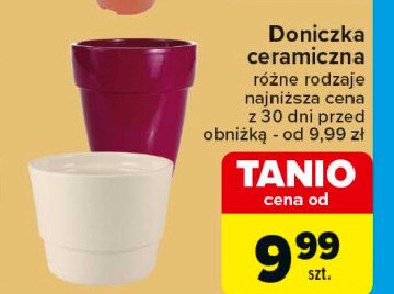 Doniczka ceramiczna promocja