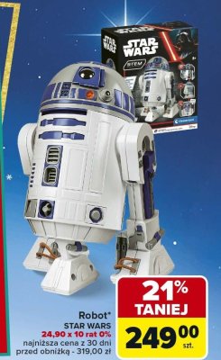Robot STAR WARS promocja w Carrefour